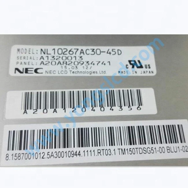 NL10276AC30-45D LCD Panel