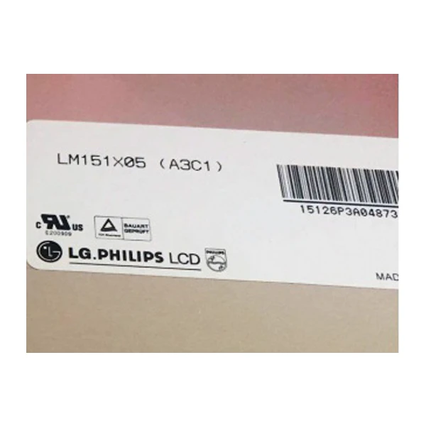 Lm151x 05- a3c 1 15. 1 tommer 1024*768 TFT-LCD LCM-skjerm for Desktop Monitor
